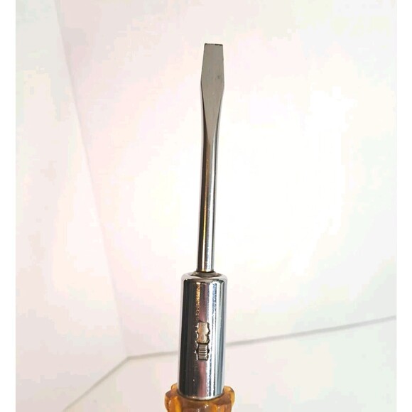 VACO S/B 111002 Vtg Ratcheting Standard Screwdriver Flathead 10.5" Tool Tools - Picture 4 of 4